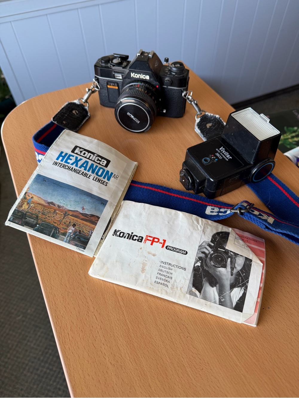 Vintage Konica FP-1 35mm Camera